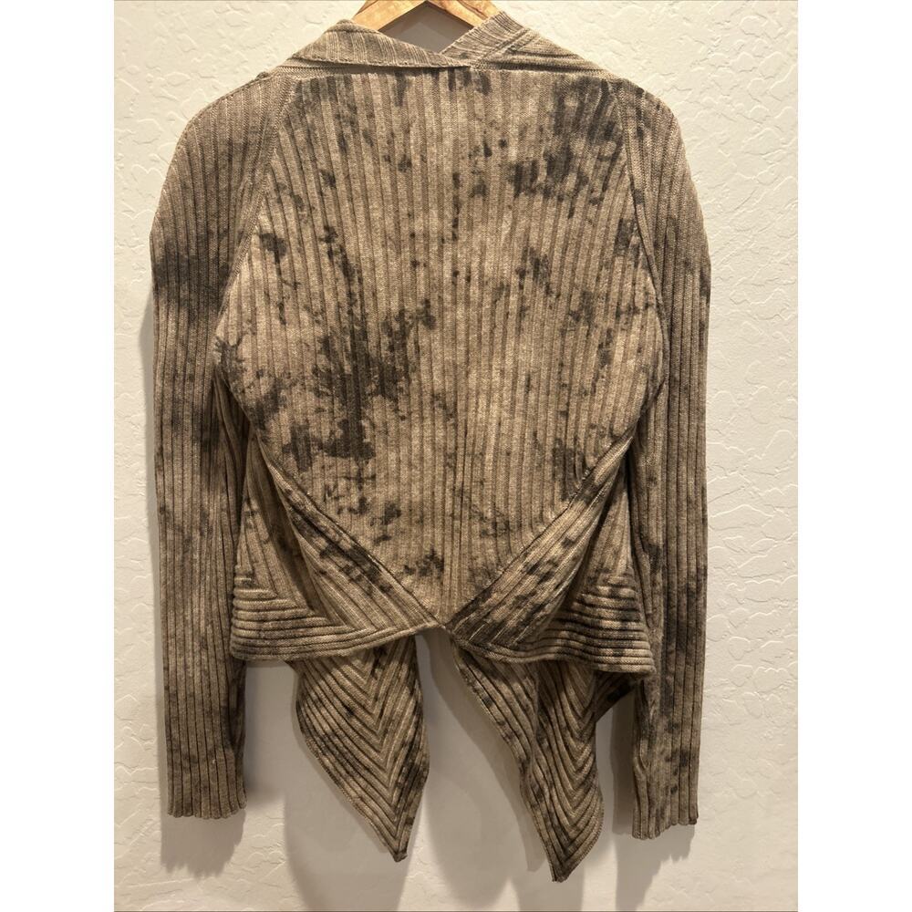 Alberto Makali Cardigan Brown Wool Blend Knit Sweater XL Lagenlook Y2K Boho - Picture 6 of 6